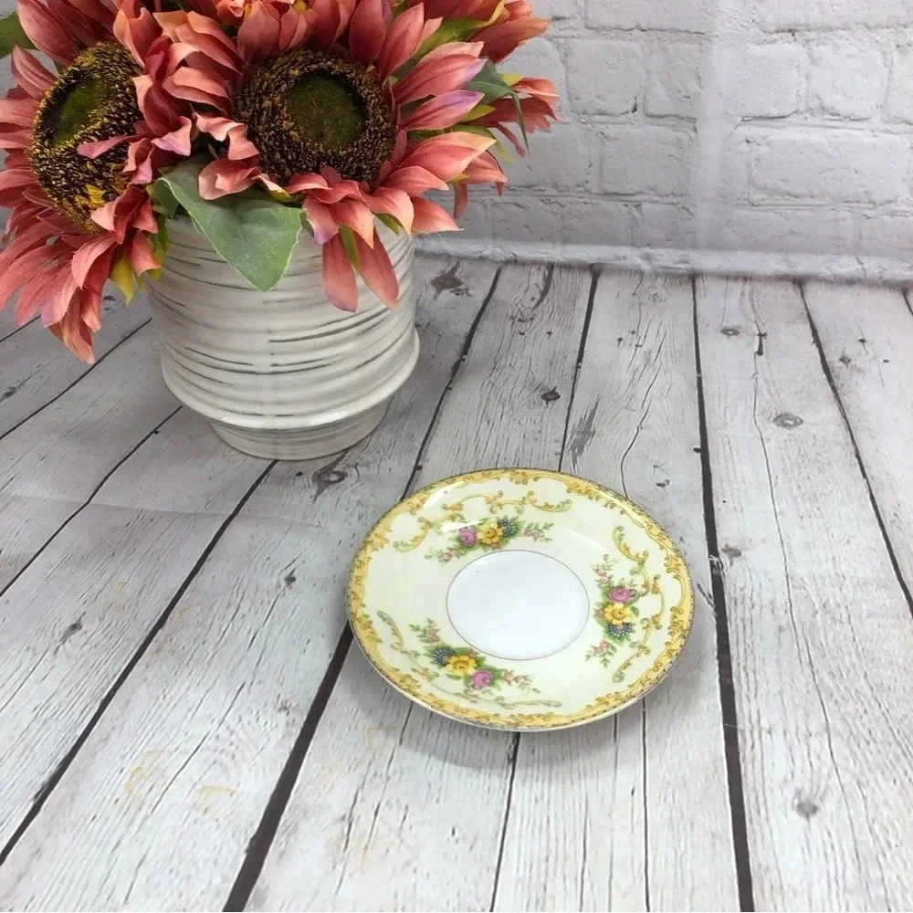 vintage Mimi by NORITAKE saucer